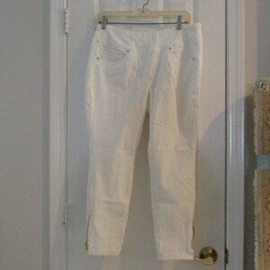 Belle by Kim Gravel Ankle Zip Pants, size 12 Petite, NEVER WORN